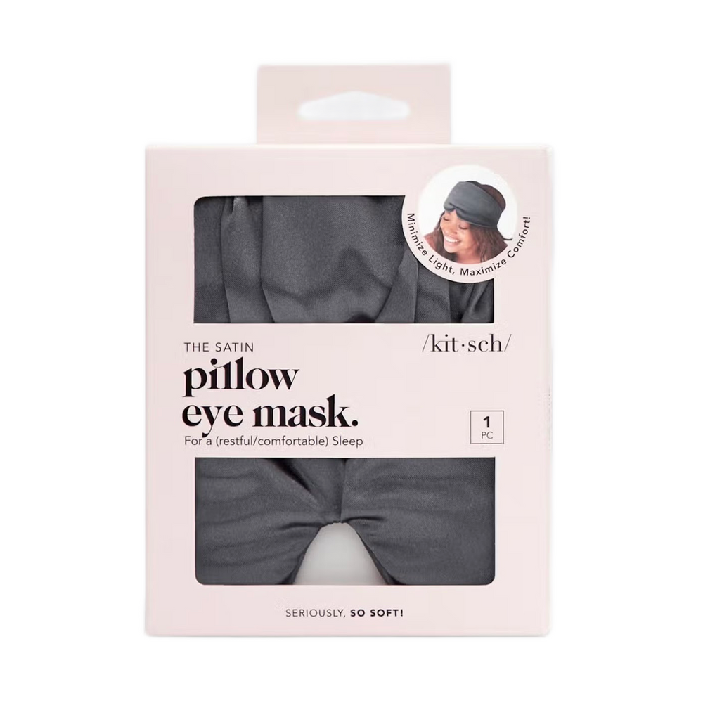 Pillow Eye Mask | Charcoal