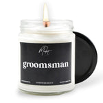 Groomsman Soy Candle