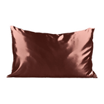 Chocolate Satin Pillowcase |  Standard