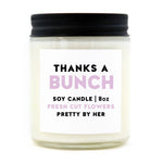 Thanks a Bunch Candle | Floral + Lilac