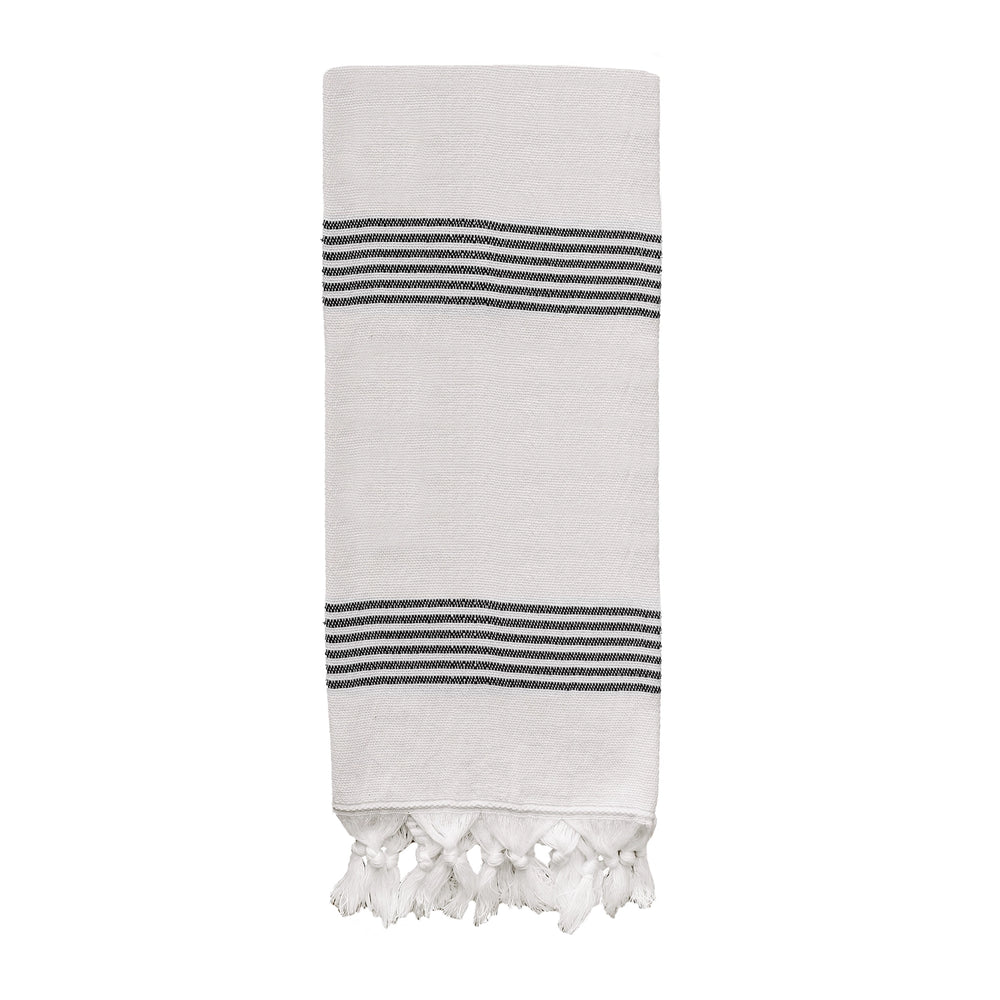 Turkish Cotton Hand Towel Multi Stripe |  Multi Stripe