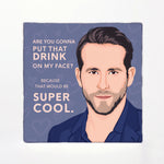 Ryan Reynolds Coasters | Set of 4