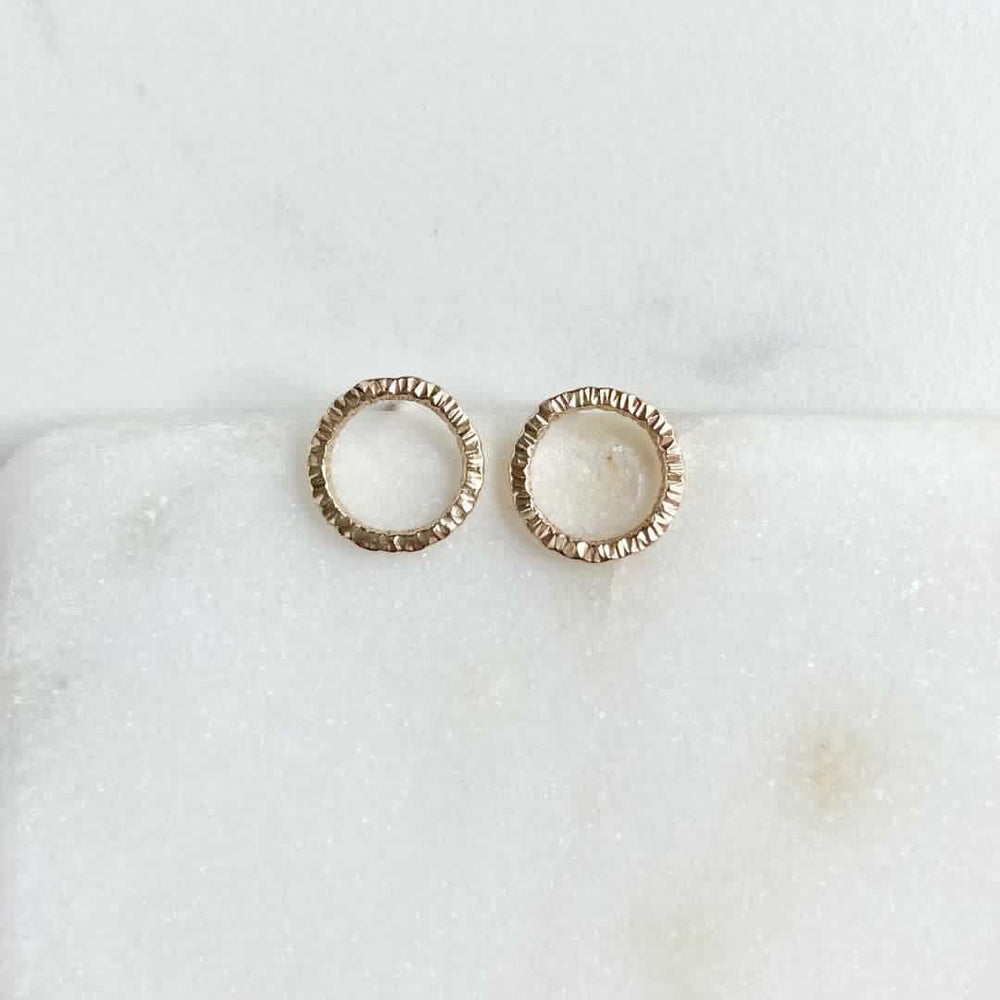 Radiant Glow Studs - Gold and Silver