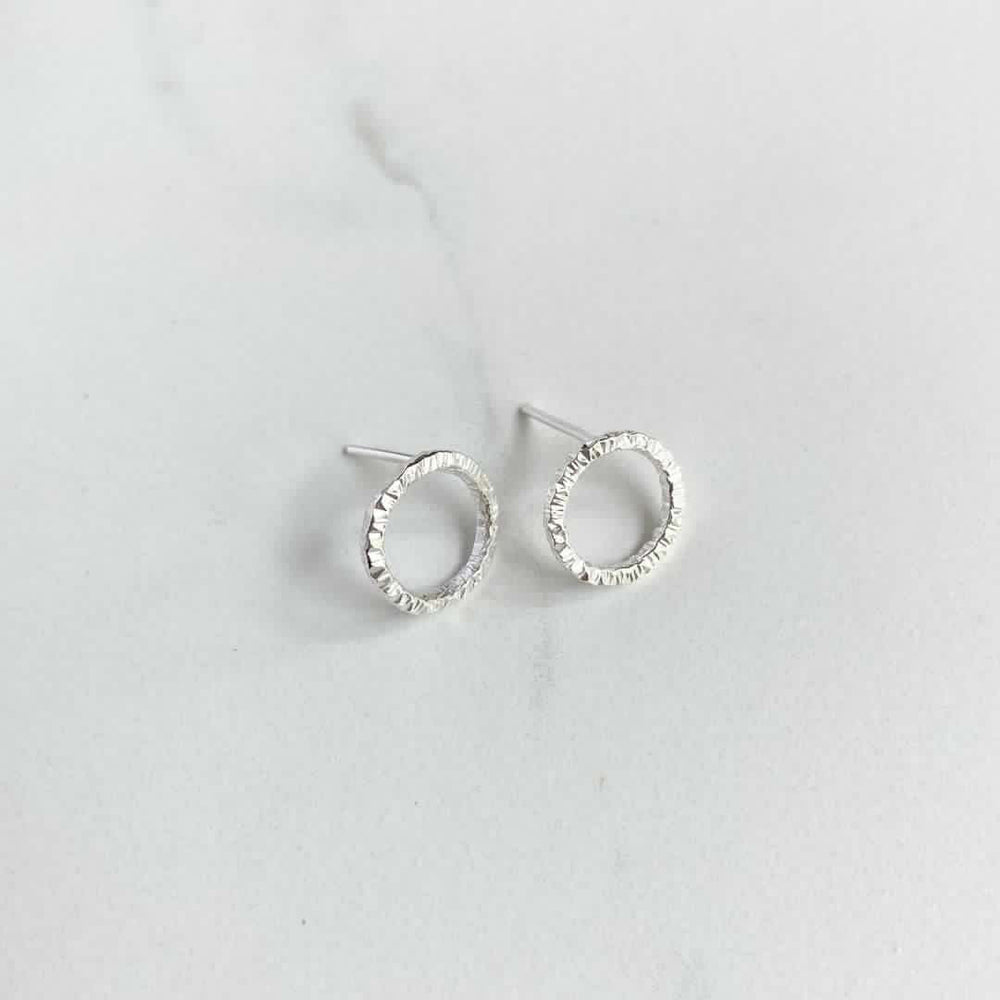 Radiant Glow Studs - Gold and Silver
