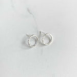 Radiant Glow Studs - Gold and Silver