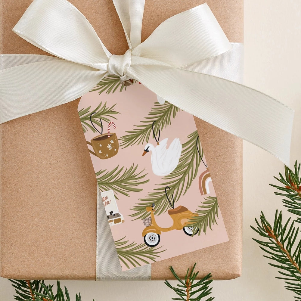 Fun Ornaments | 10 Jess Paper Co. Gift Tags
