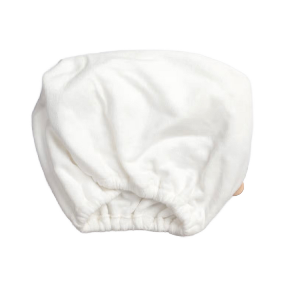 Quick Dry Hair Towel - Eco White