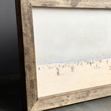 Vintage Rustic Coastal Sea Art Print |  5 x 7 Framed