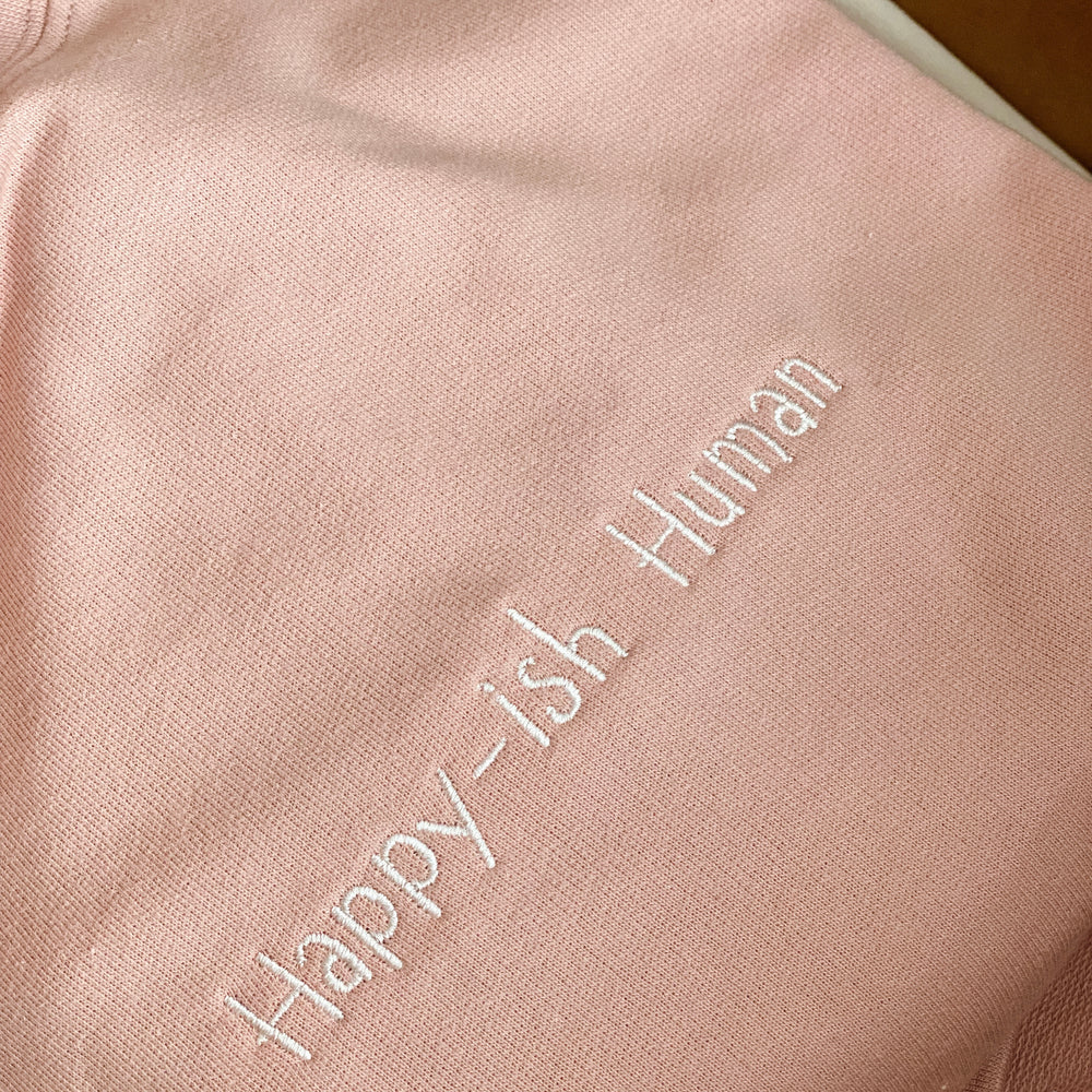 Happy-ish Human Sweater | Unisex
