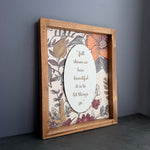 Let Things Go | Fall Sign