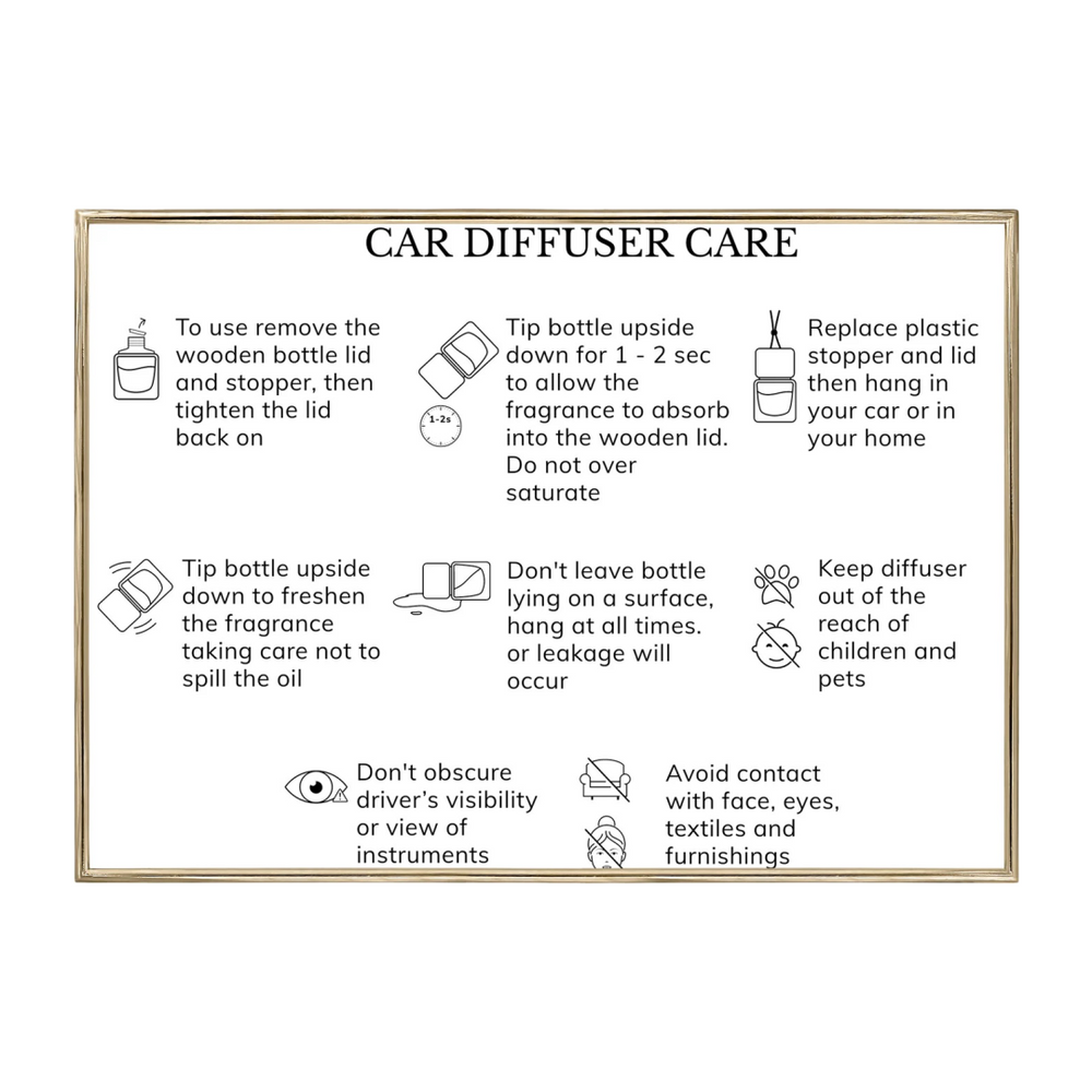 Wild Flowers | Car Diffuser