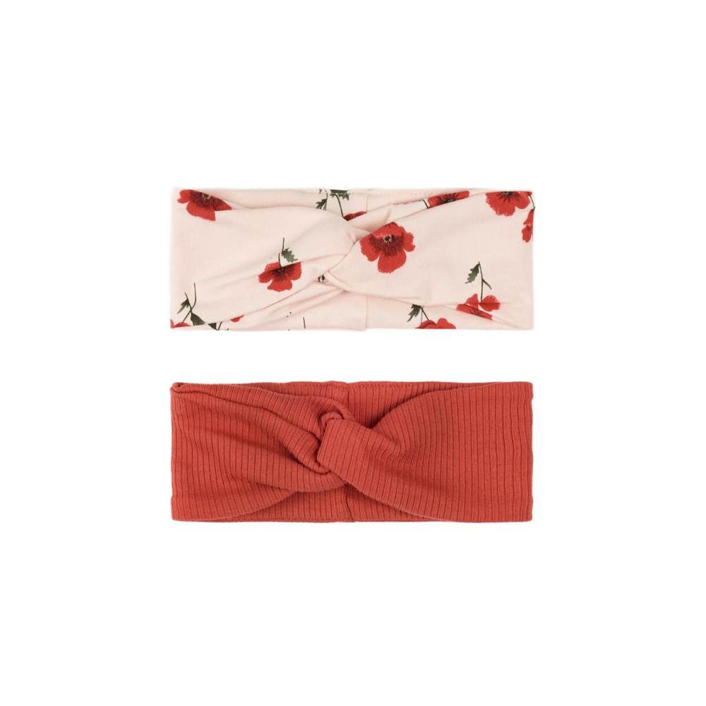 Poppy Print Headbands
