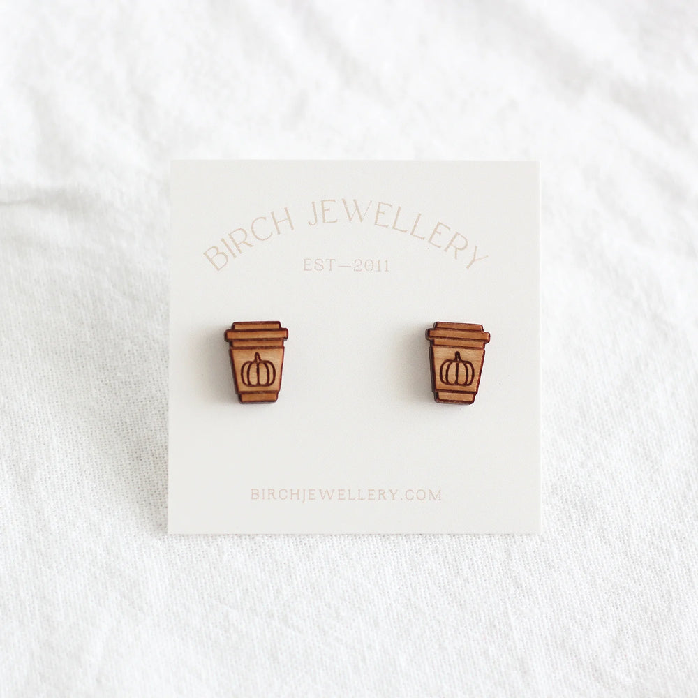 Pumpkin Latte Studs