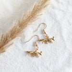 Fox Earrings | Gold