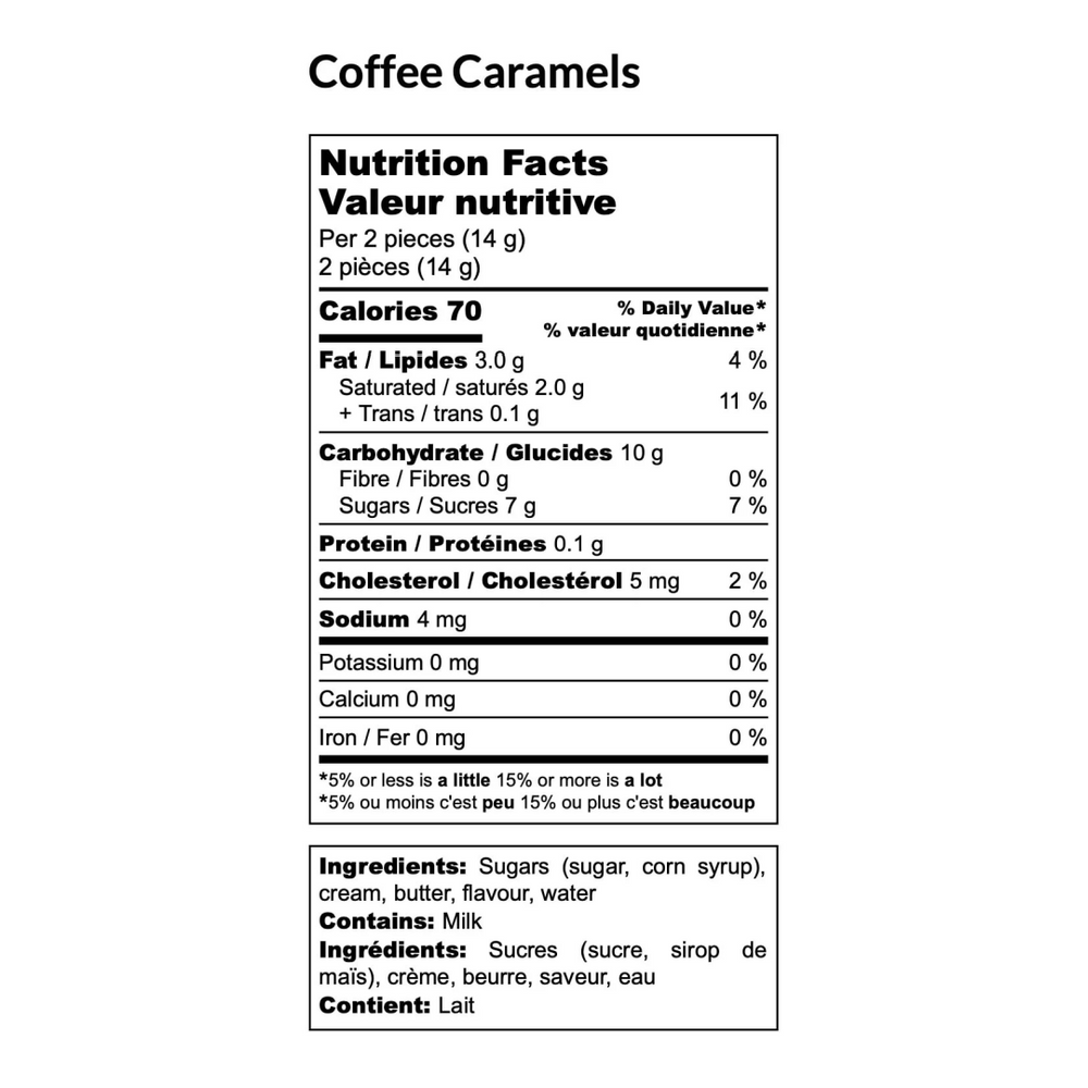 Coffee Caramels