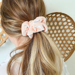 Dottie Peach Scrunchie