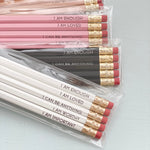 Kids "Self Love" Affirmation Pencils | Pack of 5