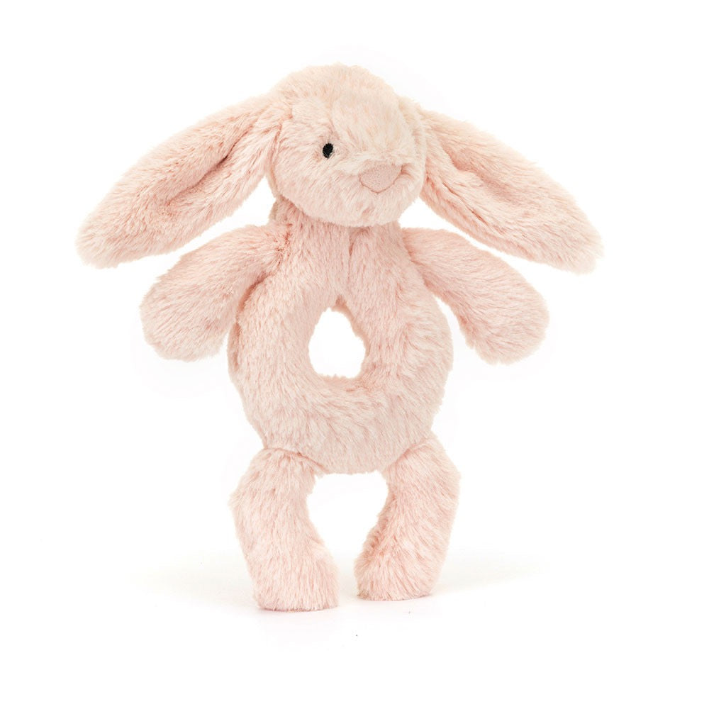 Bashful Blush Bunny Ring Rattle | Jellycat