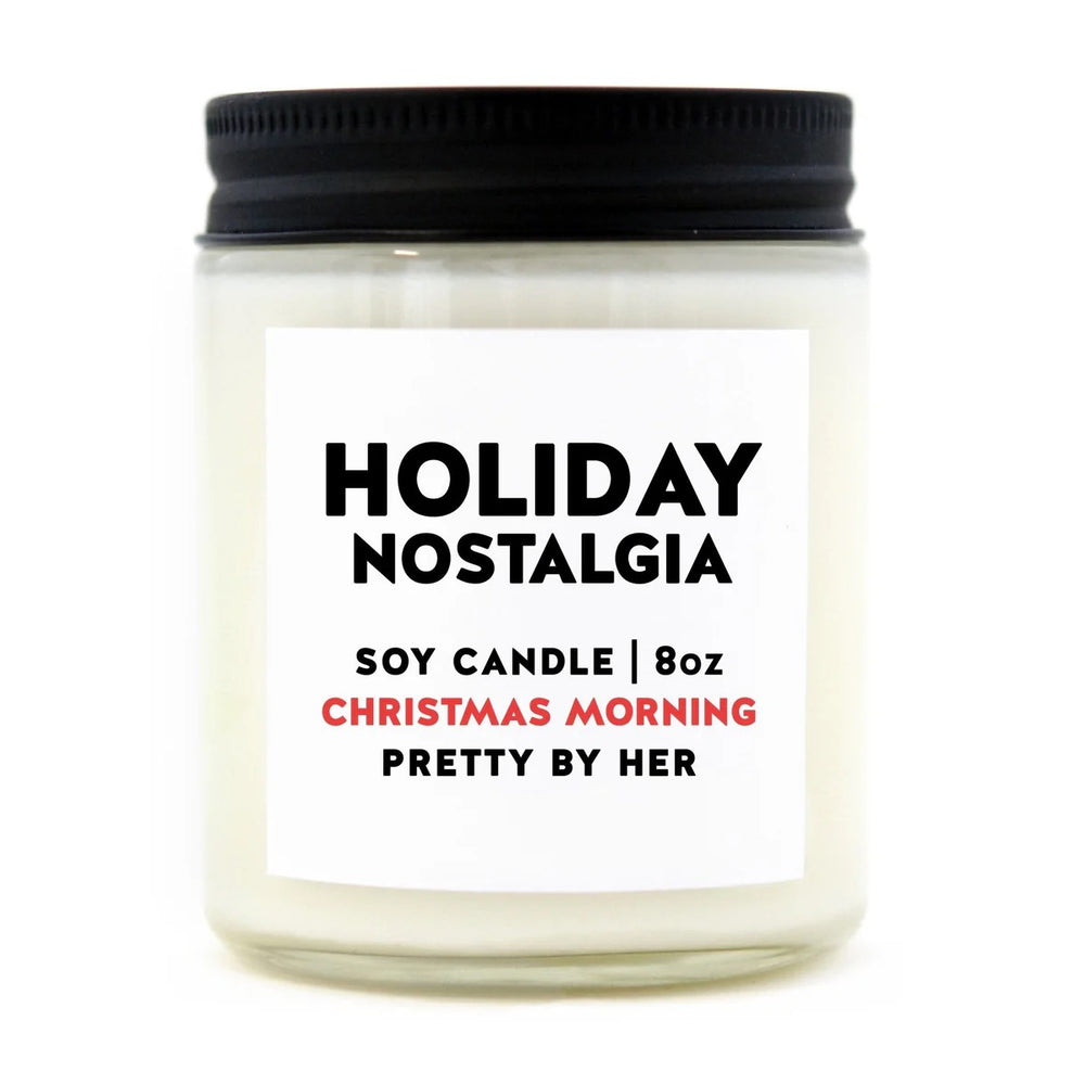 Holiday Nostalgia Candle | Evergreen + Mahogany