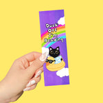 Duck Off I'm Reading | Bookmark