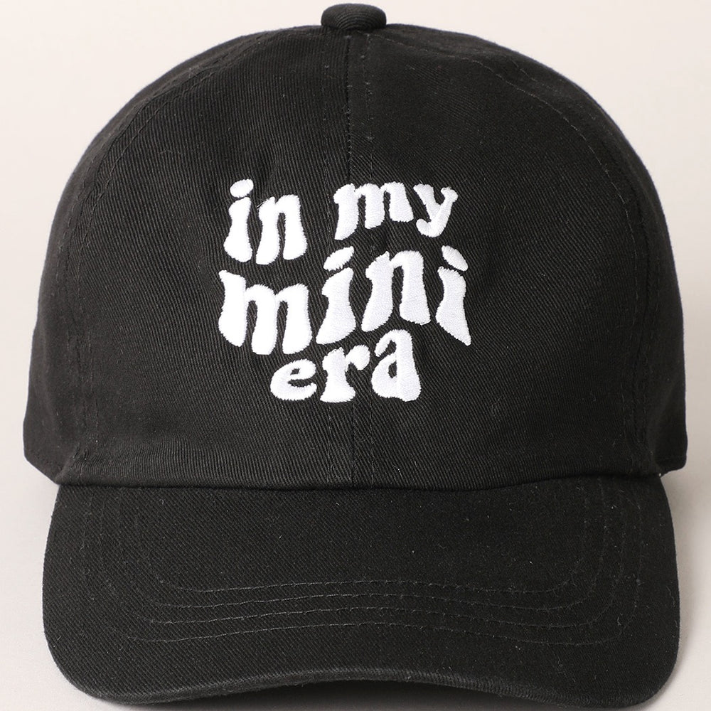 Kids "In My Mini Era" Embroidered Cap