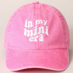 Kids "In My Mini Era" Embroidered Cap