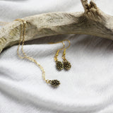Pinecone Jewelry Set