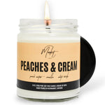 Peaches and Cream Soy Candle