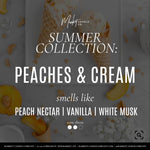 Peaches and Cream Soy Candle