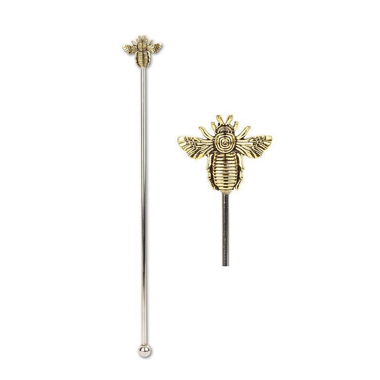 Bee Swizzle Sticks | Set of 4