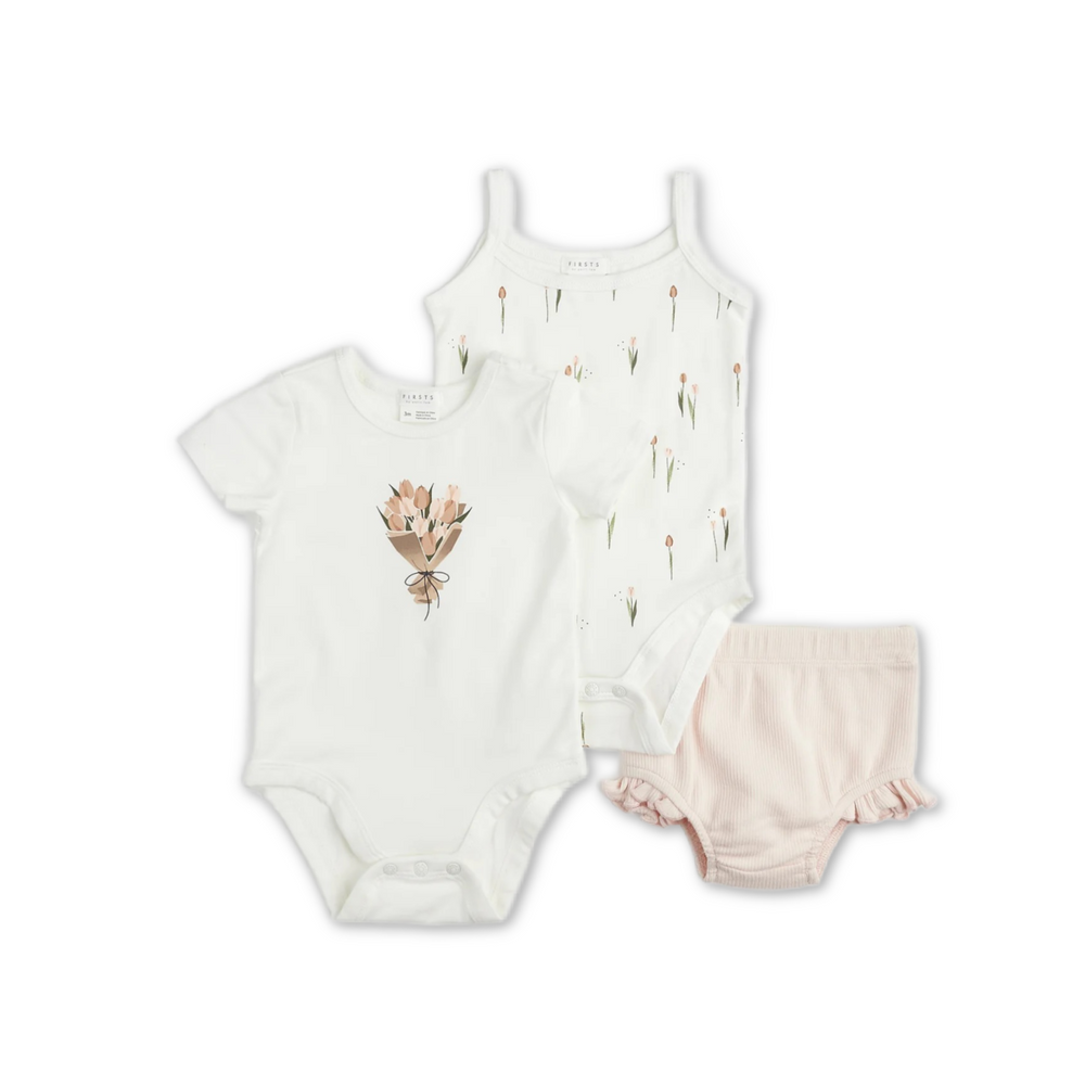 Tulip 3pc Bodysuit Set