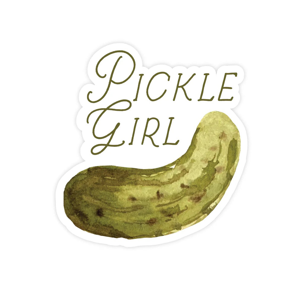 Pickle Girl Vinyl Sticker