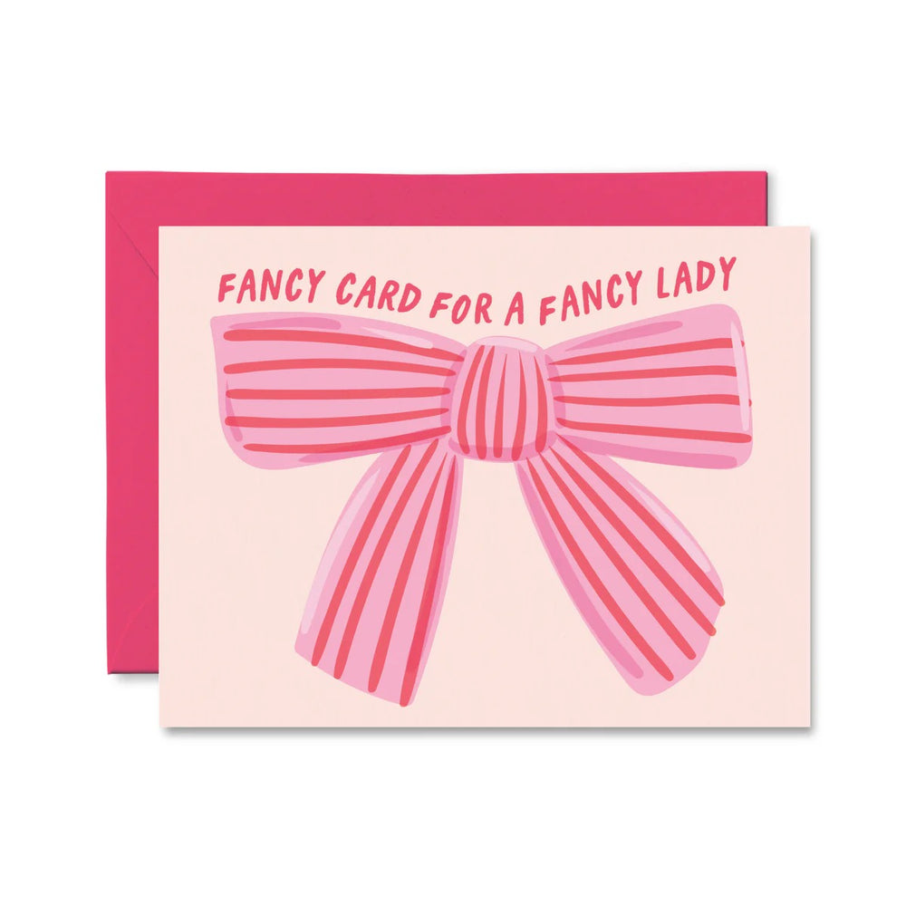 Fancy Card For a  Fancy Lady Card