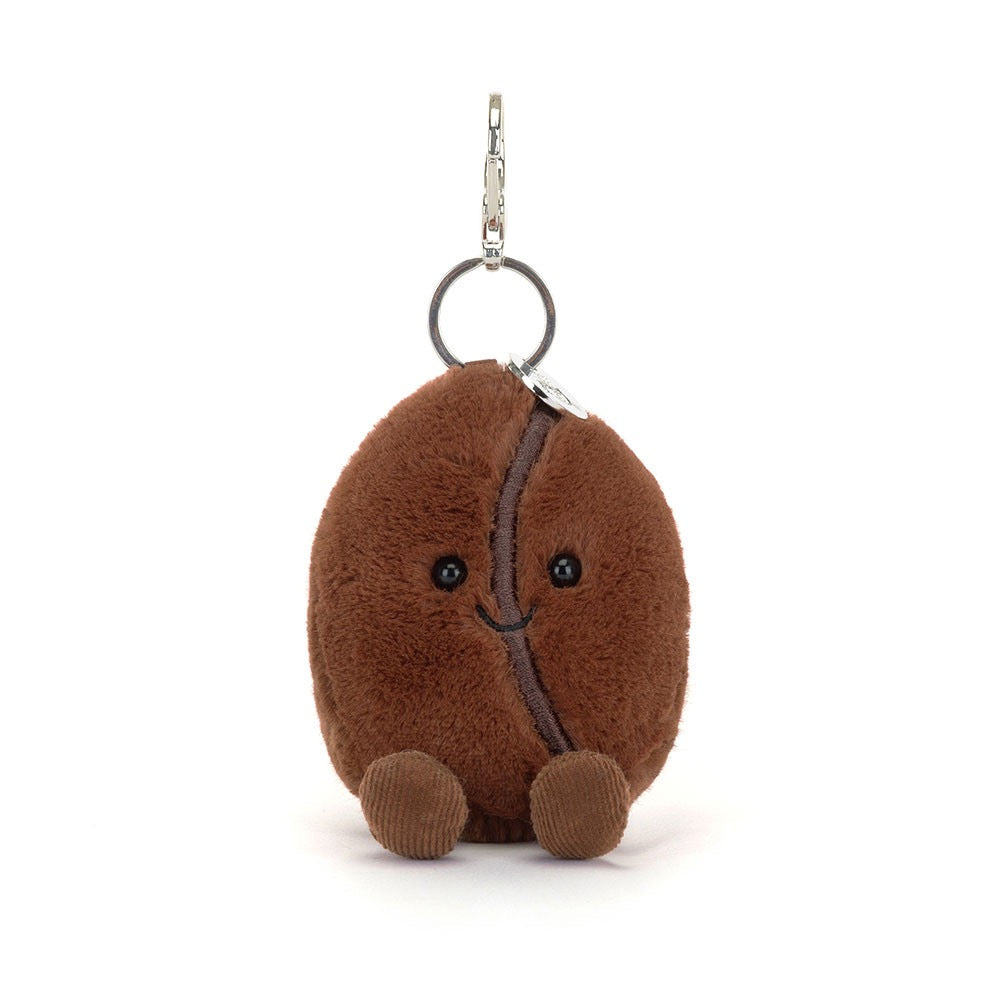 Amuseables Coffee Bean Bag Charm | Jellycat