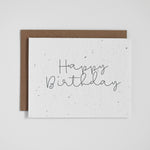 Happy Birthday | Plantable Seed Card