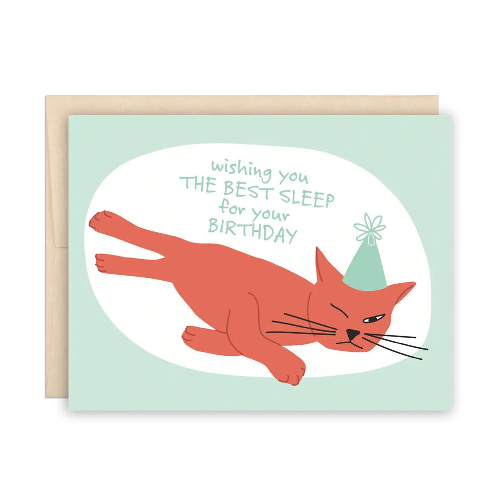 Best Sleep for Your Birthday Greeting Card