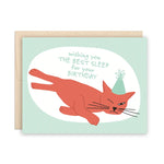 Best Sleep for Your Birthday Greeting Card