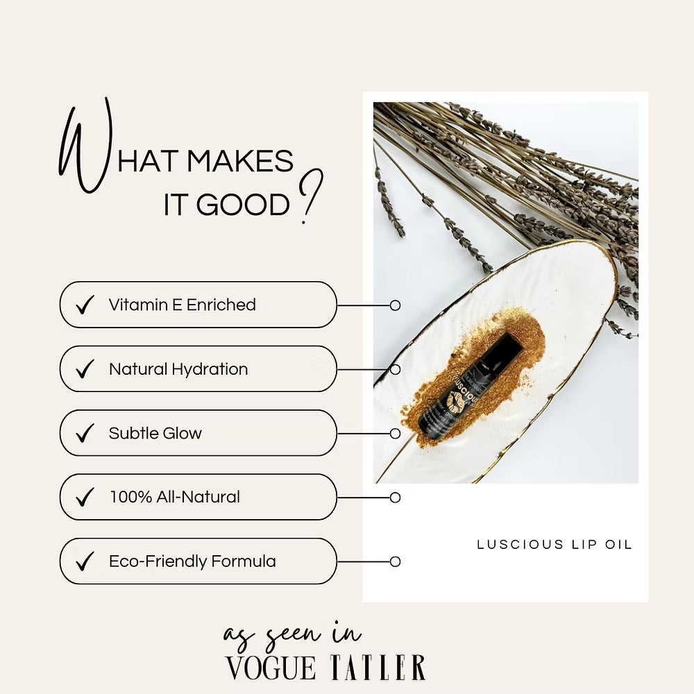 Luscious Lip Oil | Lavender Infused
