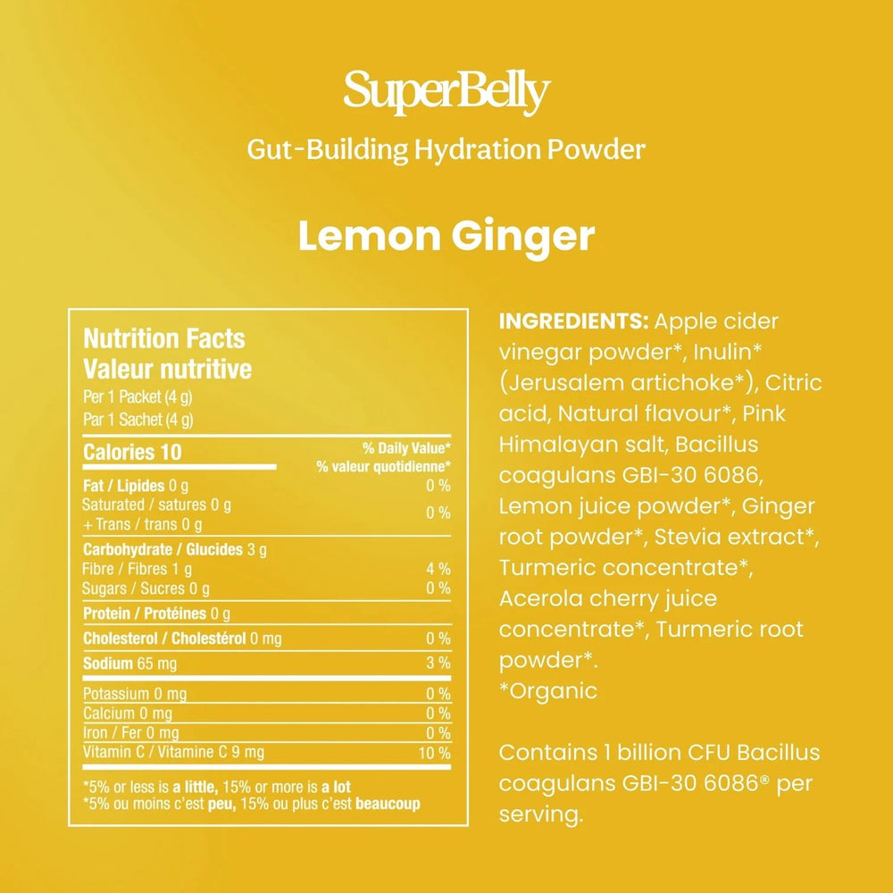 SuperBelly Lemon Ginger Hibiscus | Blume
