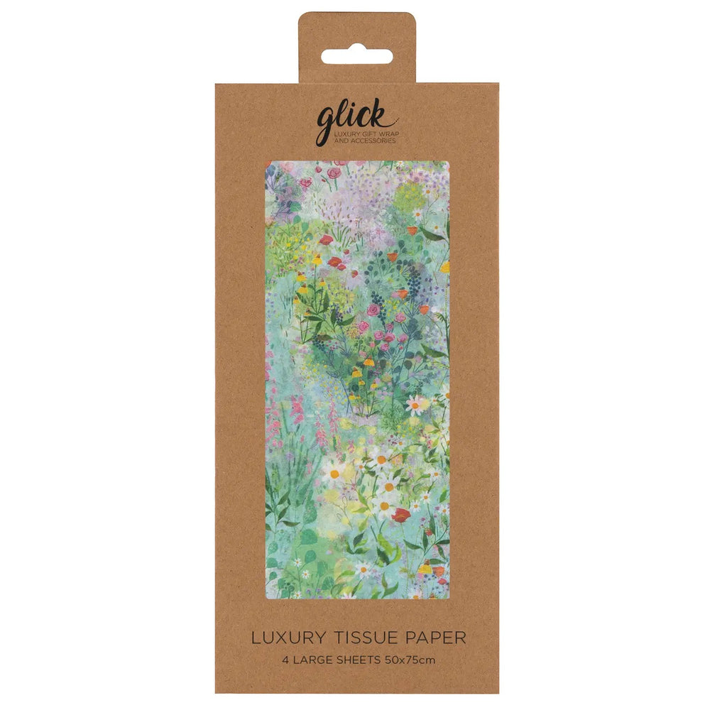 Whimsical Garden Luxury Tissue Paper