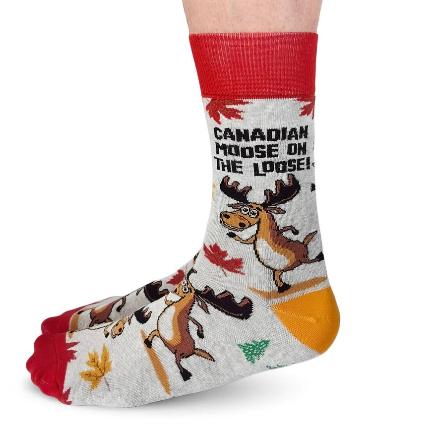 Canadian Moose Socks | For Him