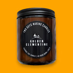 Golden Clementine Coconut Soy Candle | Woodwick