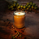 Spicy Cardamom Coconut Soy Candle | Woodwick