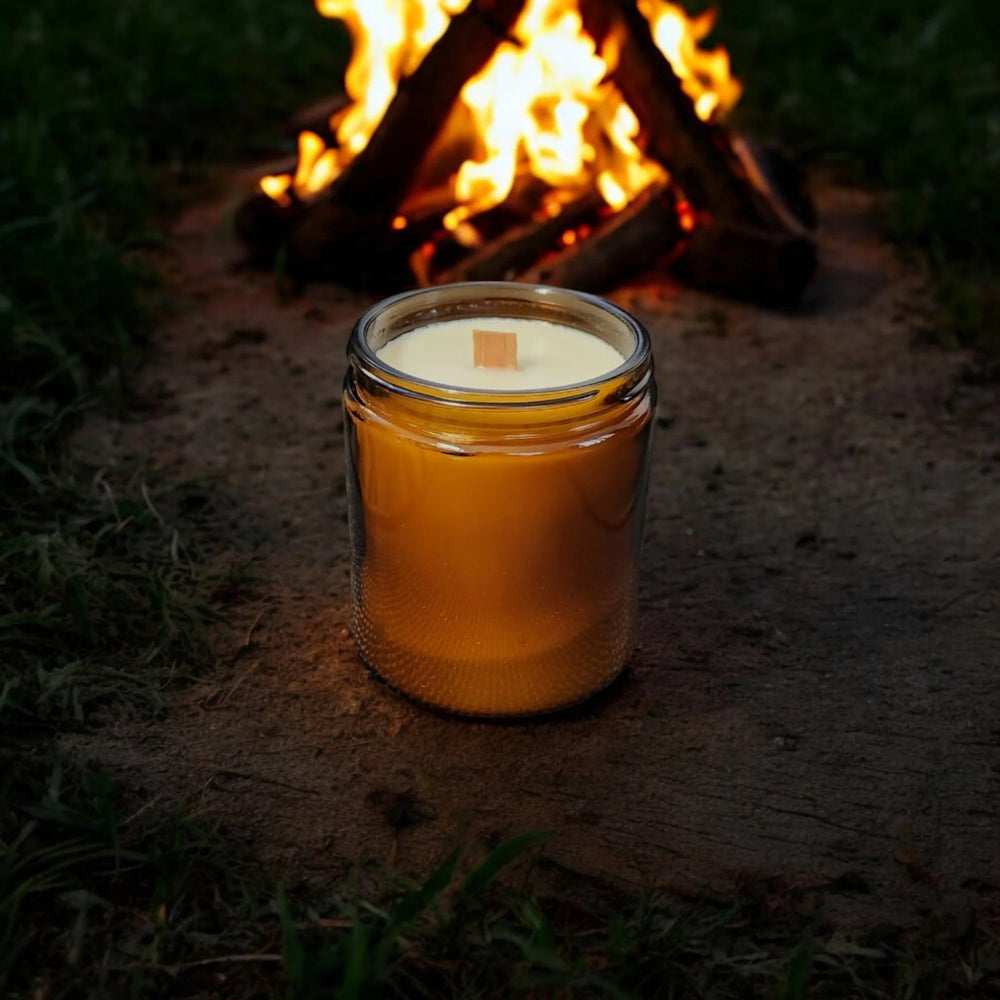 Crackling Birch Coconut Soy Candle | Woodwick