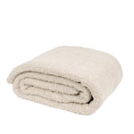 Luxe Woven Knitted Dream Throw | Cream