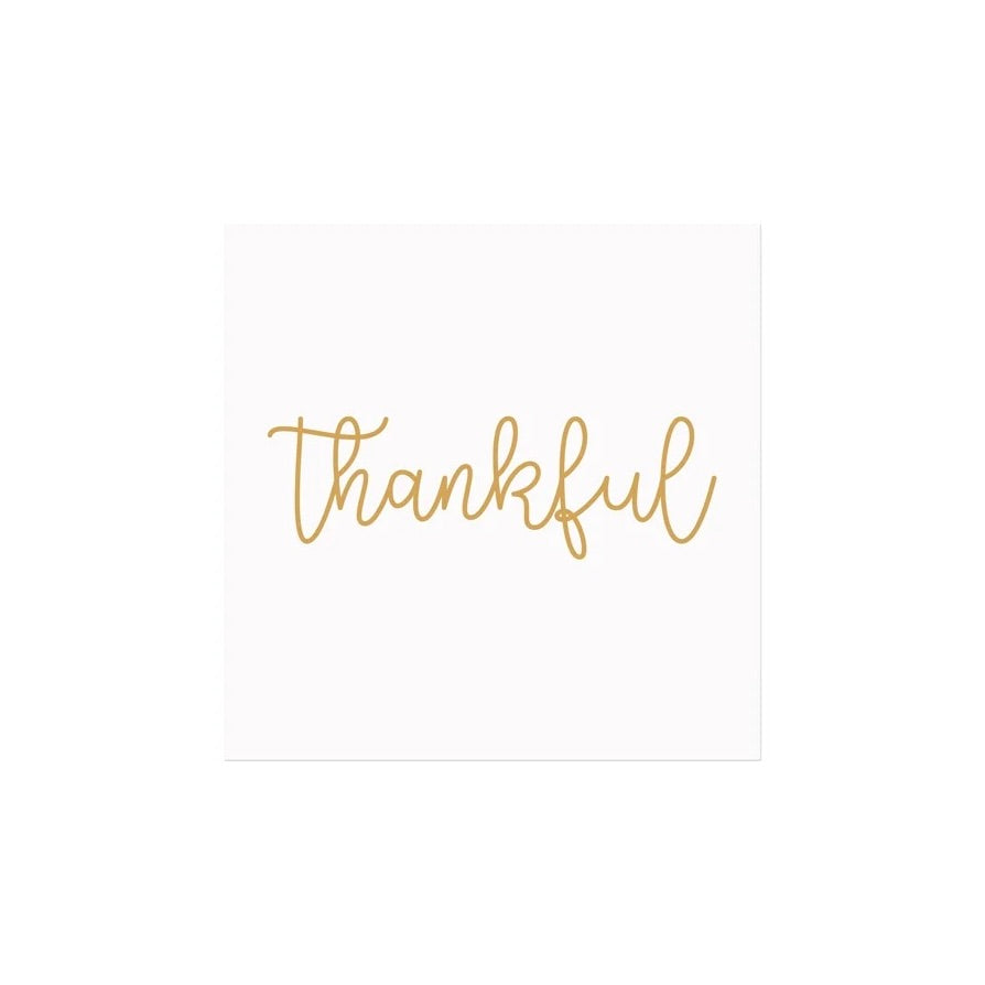 Thankful Printed Napkins | 20Pk