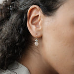 Tasia Earrings | Rose Quartz