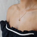 Luster Necklace | Moss Green