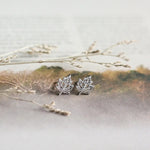 Mini Maple Leaf Earrings