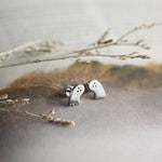 Mini Ghost Earrings